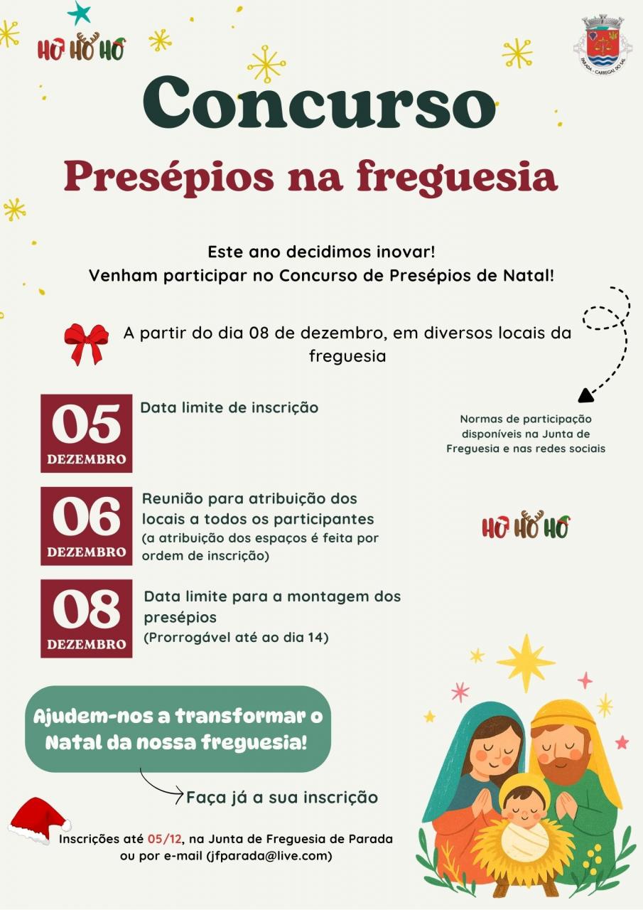 Concurso "Pres&eacute;pios na Freguesia"